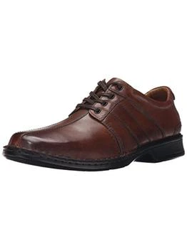 Clarks | Touareg Vibe Mens Leather Distressed Oxfords,商家Premium Outlets,价格¥252