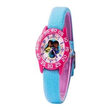商品ewatchfactory | Girl's Disney Junior Mira Blue Nylon Strap Watch 32mm,商家Macy's,价格¥237图片