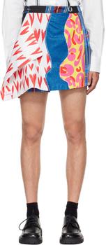 Charles Jeffrey Loverboy真假, Charles Jeffrey Loverboy | Multicolor Fred Perry Edition Tartan Patch Kilt商品图片 