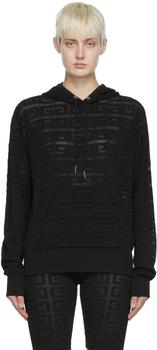 纪梵希卫衣上海, Givenchy | Black 4G Hoodie商品图片 