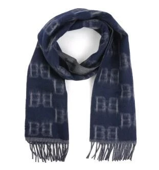 推荐BALLY 深蓝色男士围巾 M7BA526F-501商品