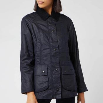 商品Barbour Women's Beadnell Wax Jacket - Navy,商家The Hut,价格¥1276图片