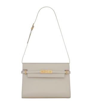 了解ysl小粉条, Yves Saint Laurent | Small Leather Canvas Manhattan Tote Bag商品图片 