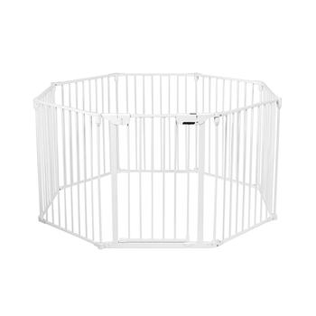 商品Costway | 8 Panel Baby Safe Metal Gate Play Yard Barrier Pet Fence,商家Macy's,价格¥1154图片