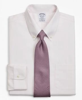 Brooks Brothers | Stretch Regent Regular-Fit Dress Shirt, Non-Iron Pinstripe 4折×额外7.5折, 独家减免邮费, 额外七五折