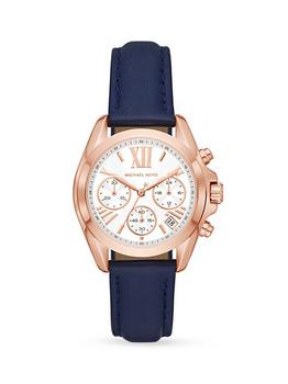 michael kors bradshaw, Michael Kors | Bradshaw Rose Goldtone & Leather Chronograph Watch商品图片 