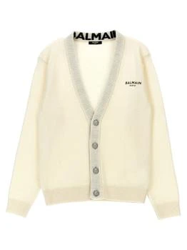 Balmain | Balmain Kids Logo Cardigan,商家Baltini,价格¥2849