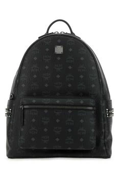推荐MCM Large Stark Stud-Embellished Zipped Backpack商品