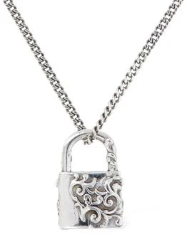 Emanuele Bicocchi | Small Arabesque Padlock Charm Necklace 额外6.5折, 额外六五折