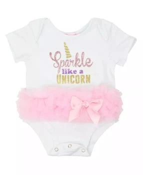 Popatu | Baby Girls Sparkle Like Unicorn Tutu Bodysuit,商家Macy's,价格¥184