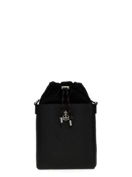 Vivienne Westwood | Vivienne Westwood Orb Plaque Drawstring Crossbody Bag商品图片,7.2折