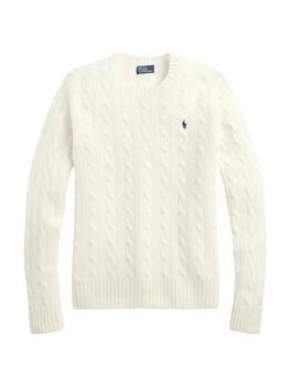 Ralph Lauren | Julianna Cable-Knit Sweater,商家Saks Fifth Avenue,价格¥1491