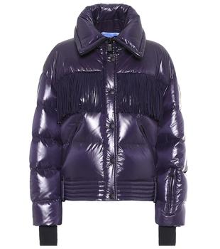 product 3 MONCLER GRENOBLE fringed down jacket image