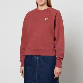 推荐Maison Kitsuné Fox Appliquéd Cotton-Jersey Sweatshirt商品