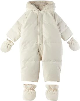 Bonpoint | Baby White Daegon Down Snowsuit 5.7折, 独家减免邮费