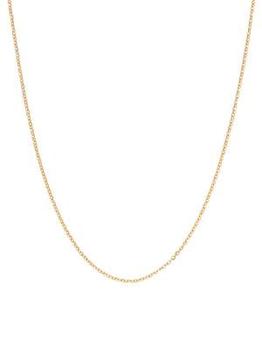 商品Saks Fifth Avenue | 14K Yellow Gold Mirror 16" Cable Chain Necklace,商家Saks OFF 5TH,价格¥1129图片