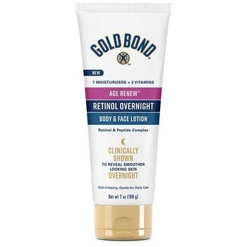 Gold Bond | Age Renew Retinol Overnight Body & Face Lotion,商家Walgreens,价格¥105