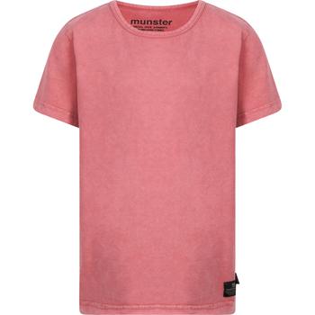 monster, Munster | Cotton logo t shirt in pink商品图片 4.4折×额外7.5折, 额外七五折