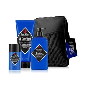 Jack Black | 4-Pc. Clean & Cool Body Basics Set,商家Macy's,价格¥417