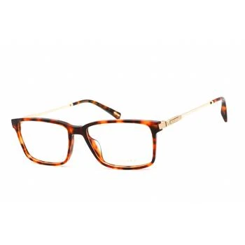 推荐Chopard Men's Eyeglasses - Shiny Dark Havana Plastic Rectangular Frame | VCH308 0722商品