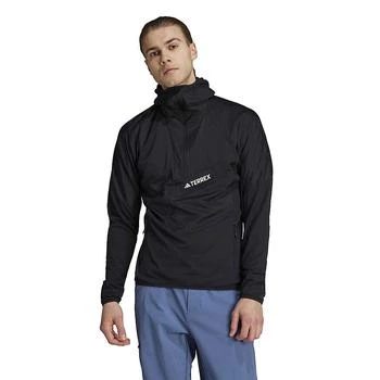 推荐Adidas Men's Techrock Ultralight Half-Zip Hooded Flooce Jacket商品