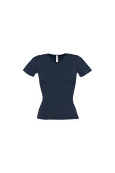 PRIVATE WHITE V.C., B&C | B&C Womens/Ladies Watch Plain Short Sleeve V Neck T-Shirt (Navy)商品图片 9折