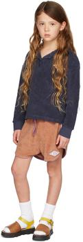 商品The Campamento | Kids Navy Towel Logo Polo,商家SSENSE,价格¥146图片