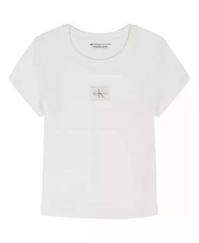 Calvin Klein | 大童款女生 ck logo短袖,商家Macy's,价格¥106