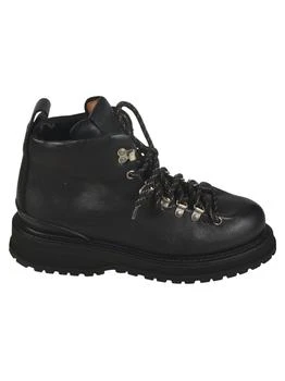 BUTTERO | Lace-up Fitted Boots 