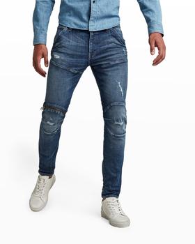 推荐Men's 5620 3D Zip-Knee Skinny Jeans商品