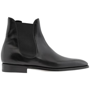 burberry鞋, Burberry | Wordsworth Black Smooth Leather Boots商品图片 6.9折