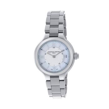 Frederique Constant | Frederique Constant Horological Smartwatch Stainless Steel Quartz Women's Watch FC-281WH3ER6B商品图片,6折×额外6.5折, 额外六五折