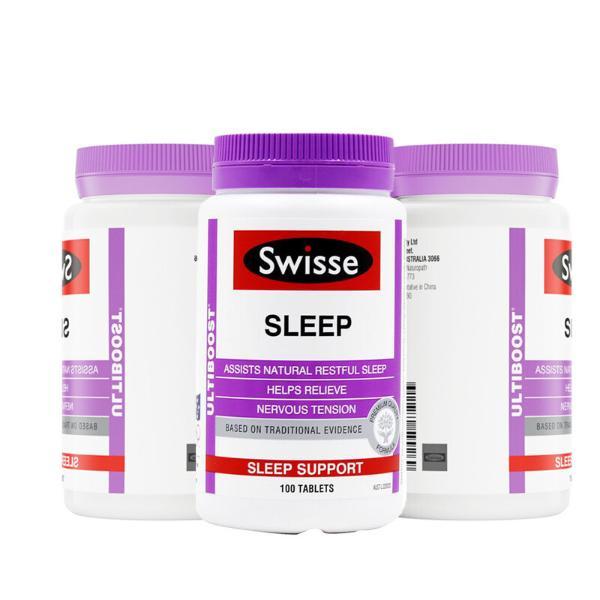 推荐澳洲斯维斯swisse改善睡眠片100粒*3商品