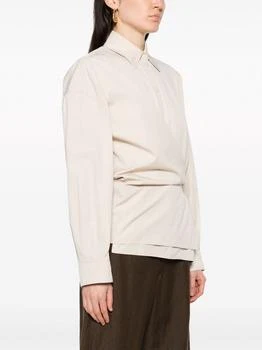 Lemaire | LEMAIRE Women Straight Collar Twisted Shirt 4折, 独家减免邮费