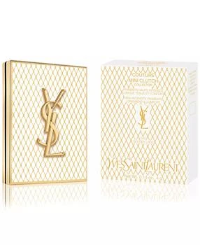 Yves Saint Laurent | Limited-Edition Gold Lace Couture Mini Clutch Luxury Eyeshadow Palette,商家Macy's,价格¥509