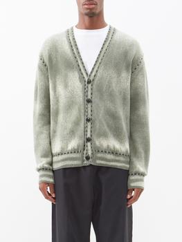 AMIRI是什么牌子, AMIRI | Garment-dyed cashmere cardigan商品图片 