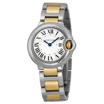 推荐Pre-owned Cartier Ballon Bleu Silver Dial Ladies Watch W69007Z3商品