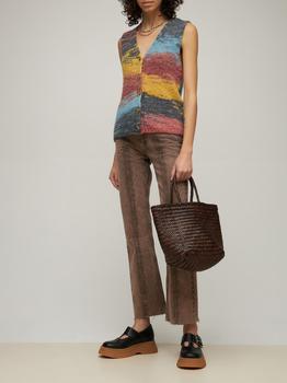 DRAGON DIFFUSION | 【被压变形】Grace Small Woven Leather Basket Bag商品图片,独家减免邮费