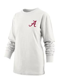 推荐NCAA Alabama Crimson Tide Drop Shoulder Graphic T-Shirt商品