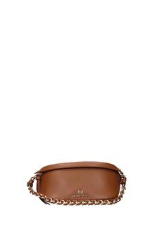 michael kors包行李箱, Michael Kors | Crossbody Bag slater xs Leather Brown Luggage商品图片 6.6折