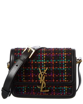 ysl小粉条多少钱, Yves Saint Laurent | Saint Laurent Solferino Box Small Tweed Satchel商品图片 8.8折