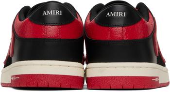 スニーカー AMIRI SS25 VARISTY SKEL LOW TOP (AWFOSR1062 BLACK) Skel Top Low leather sneakers in black - Amiri | Mytheresa