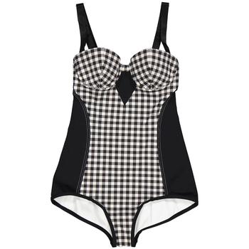 推荐Burberry Ladies Judith Gingham One-piece Swimsuit, Size X-Small商品