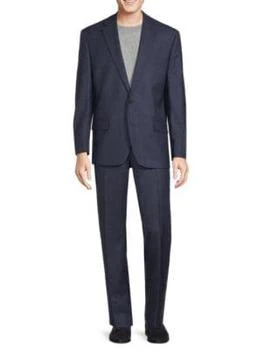 Ralph Lauren | Regular Fit Plaid Wool Blend Suit 4.2折