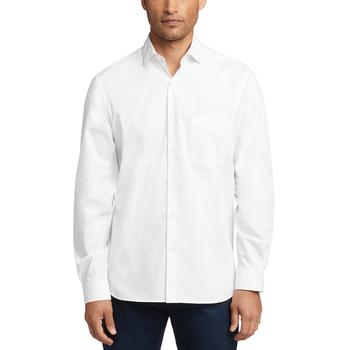 Van Heusen | Men's Slim-Fit Never-Tuck Dress Shirt商品图片,7.4折×额外8折, 额外八折