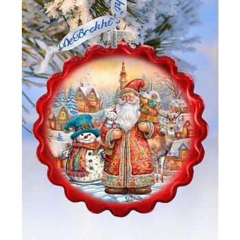 商品Designocracy | Merry Christmas Wreath Mercury Glass Christmas Ornaments G. DeBrekht,商家Macy's,价格¥823图片