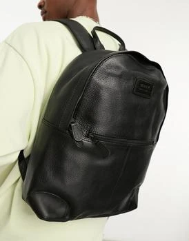 推荐Barneys Originals real leather backpack in black商品