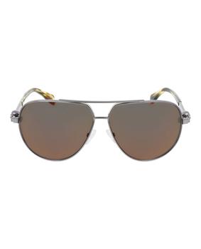 Alexander McQueen | Aviator-Style Metal Sunglasses商品图片,2.4折×额外9折, 独家减免邮费, 额外九折