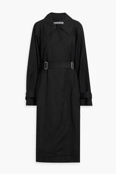 Acne Studios | Belted wool and hemp-blend twill trench coat,商家THE OUTNET US,价格¥3936