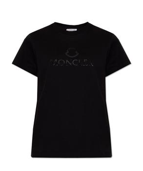 推荐Moncler Logo-Printed Crewneck T-Shirt商品